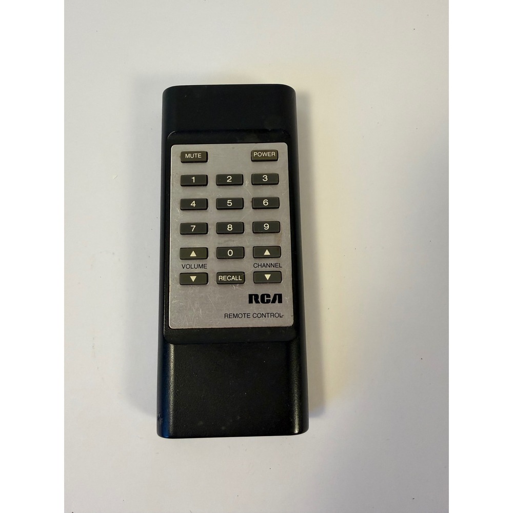 Vintage RCA TV Remote Control Tested Working Original Silver Face 1980s